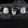 Universal Car Headrest Cover Car Seat Face Mask Ski Mask Halloween Christmas Funny Decoration for Tesla BMW Ford Volkswagen Kia