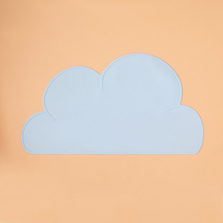 

Силиконовый коврик для питомца в форме облака: Водонепроницаемый, Нескользящий, Герметичный для корма для кошек и собак