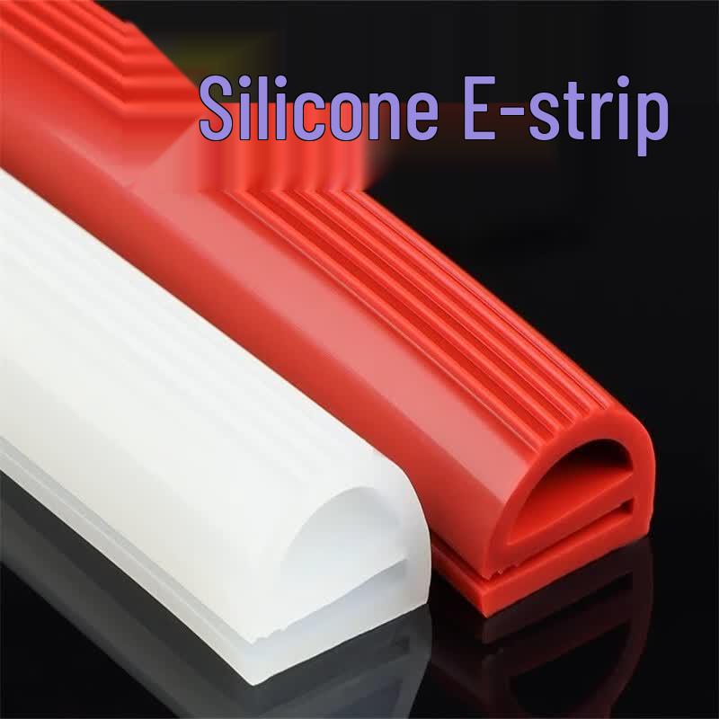 Hengdunda E-Type Silicone High-Temp Resistant Seal Strip