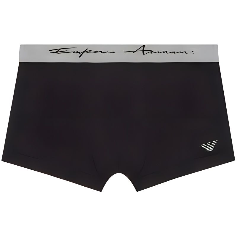 Emporio Armani Letter Logo Printed Boxer Briefs Men underwear Black 111389-4R51110-0020 M