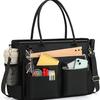 New Women's Laptop Bag Handbag Computer Shoulder Bag Business Briefcase Tote Black