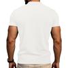 Men's Casual -color Sports T-shirt - Men's Round-neck Short-sleeved Top