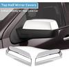 Chrome Door Handles+Top Half Mirror Covers+Tailgate Cover (With Camera Hole) Compatible With Chevrolet Silverado GMC Sierra 1500 2500 3500 2014-2018