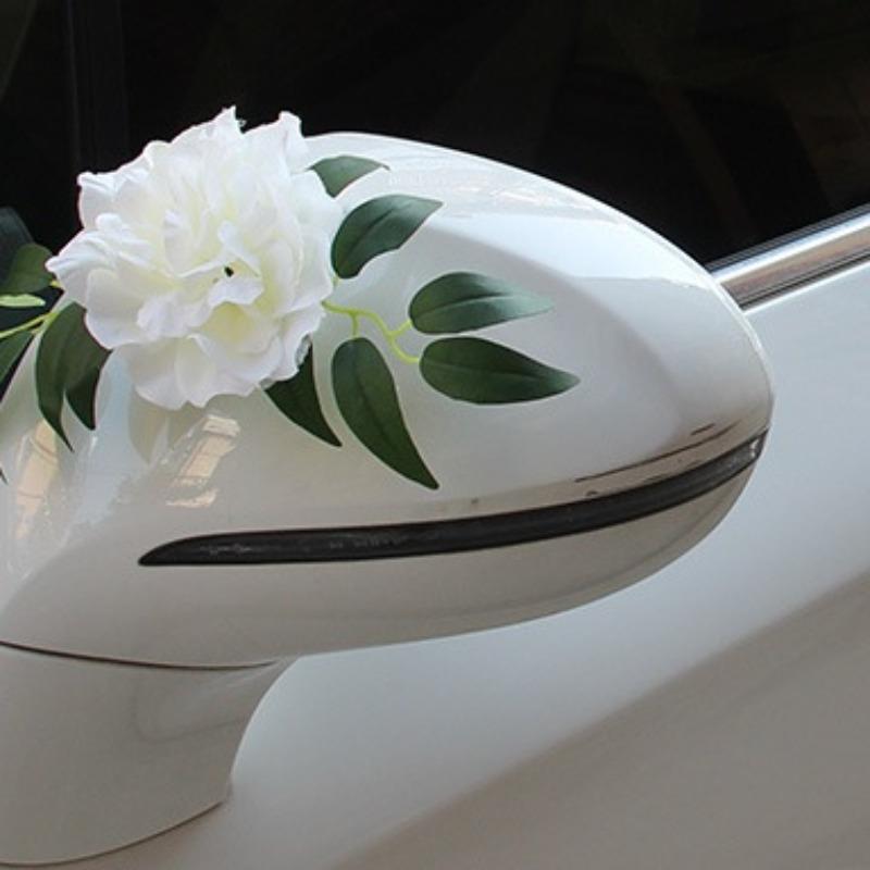 Wedding Car Front Flower Main Car Set Flower Car Pull Flower Team Arrangement Suction Cup Set