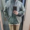 N.HOOLYWOOD Military-Style Nylon & Fleece Contrast Jacket