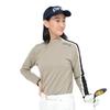 Long Sleeve High Neck Knit Golf S [Pin Apparel] Women's (Side Line) / / 622-4275902 040_Beige