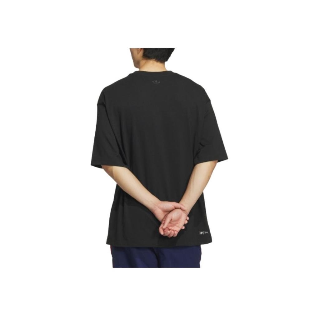 Adidas Originals X Disney Classic Sports Series Round Neck Fashion Soft Comfortable Versatile Short Sleeve T-Shirt Men Tops KG6684