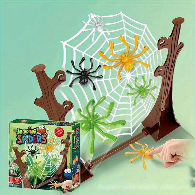 

Игра Прыгающий паук для малышей, веселая семейная интерактивная игрушка, идеально подходит для вечеринок, подарков, подходит для мальчиков и девочек Bouncing Spider Game (random Color)