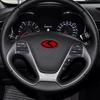 BDTINA1 3D Aluminum Car Steering Wheel Interior Sticker Emblem For KIA Sportage Ceed Sorento Cerato Optima Picanto Rio Soul Cadenza Niro