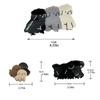 Acetate Hair Clips Puppy Dog Hair Pins Elegant Ponytail Holders  Women