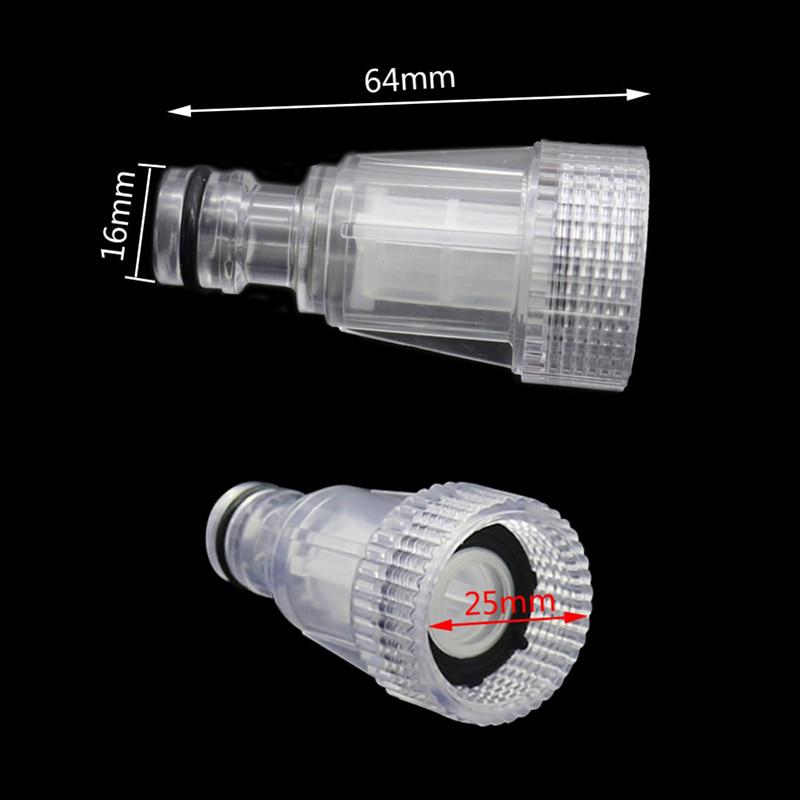3/4" Faucet Quick Connector with Filter Standard Garden Lawn Irrigation Pipe Accessories