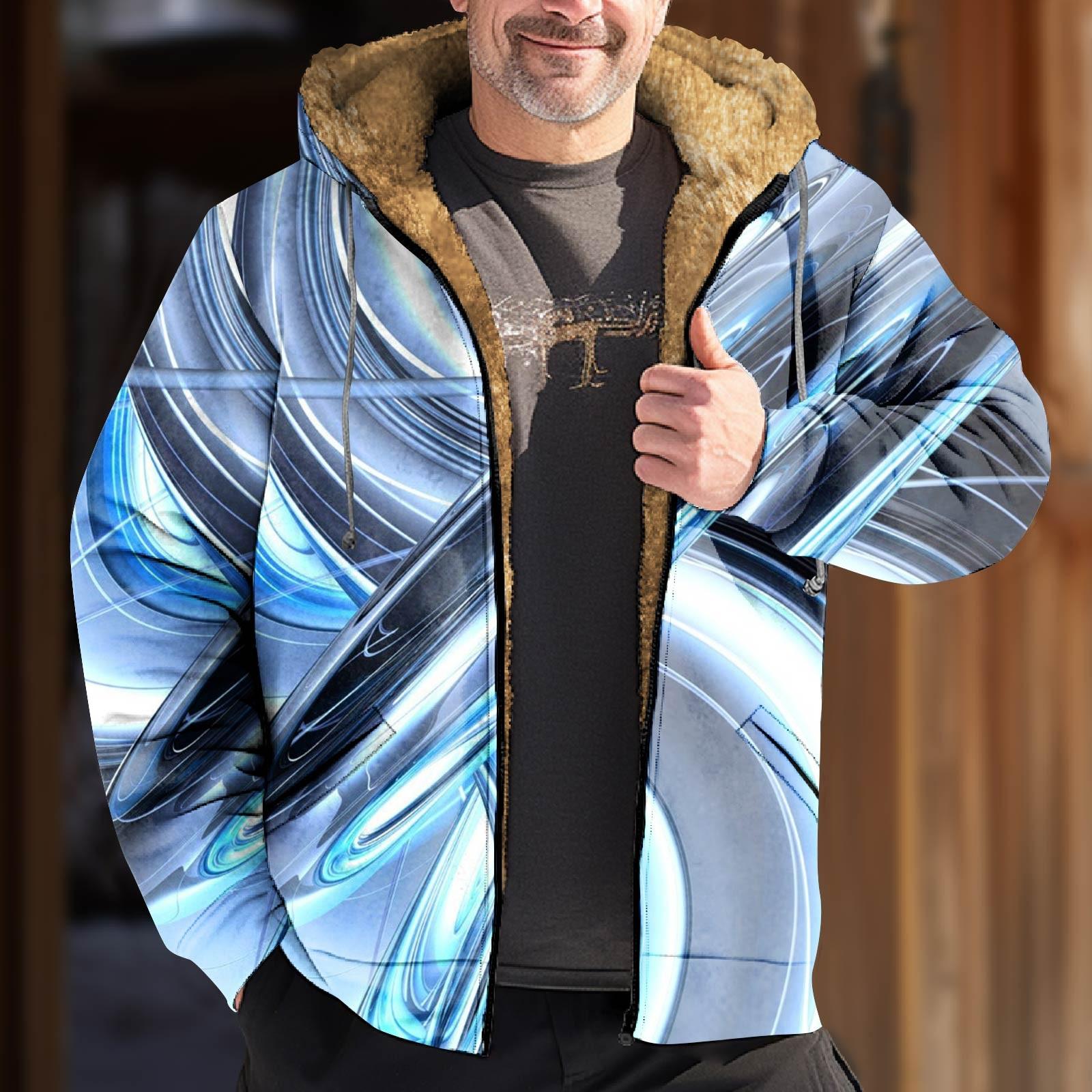 Мужская куртка с принтом — фото 7