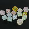D10 Dice Set 10PCS for DND 10 Sided Dice Multi-sided Games Dices Desktop Polyhedral Set for Role Playing Game