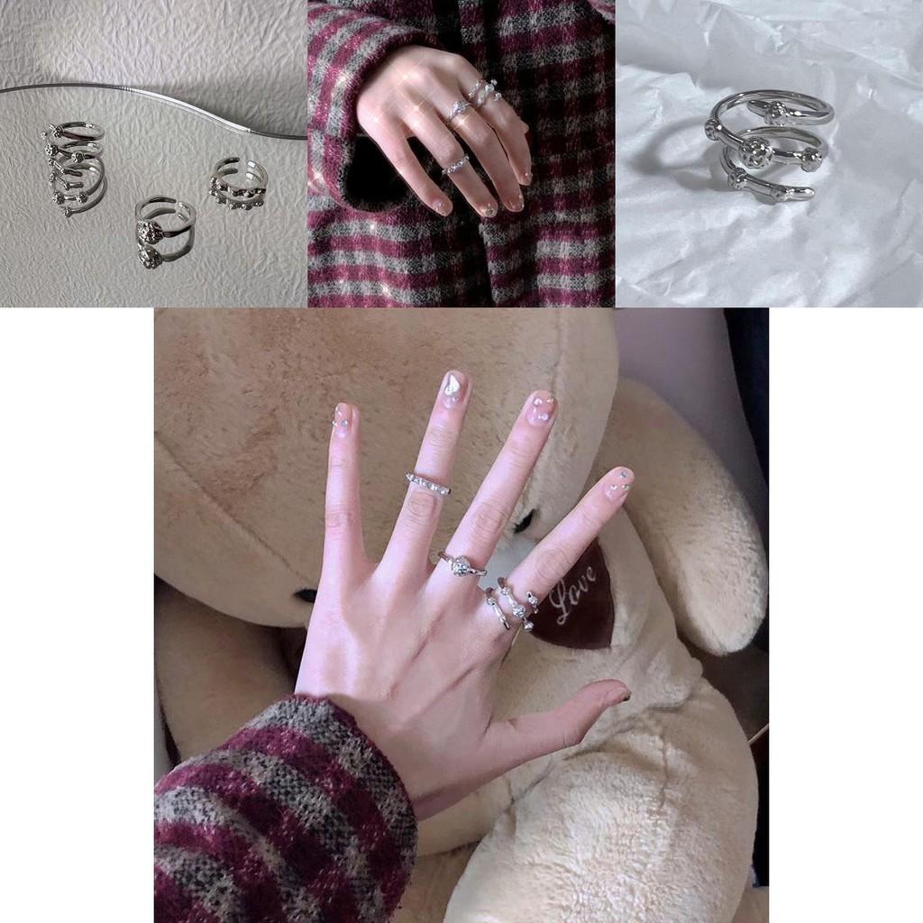 Geometric Stylish Open Ring For Women In Trendy Highclass Aesthetic For Occasion Every