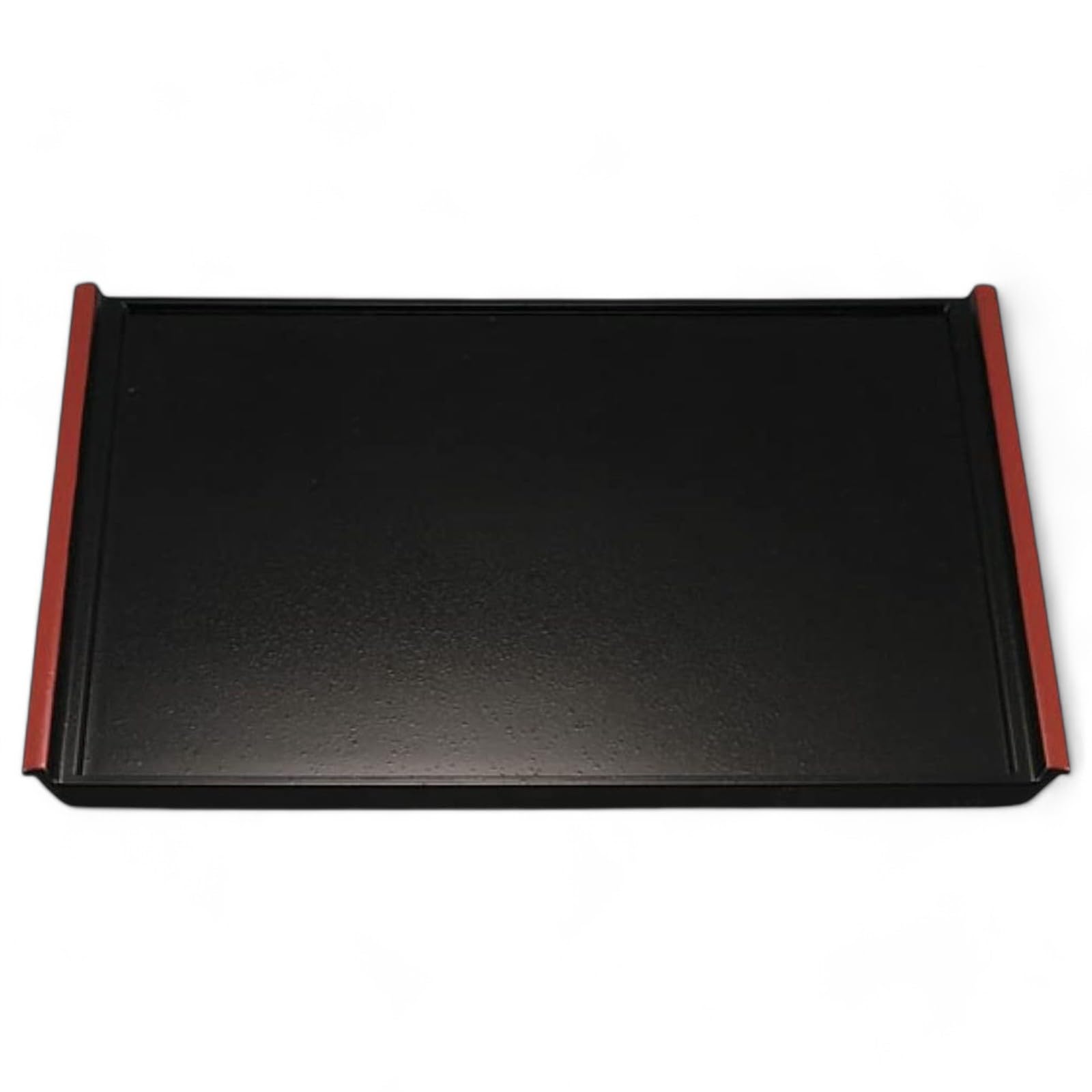 

Wide Flight Tray Black with Red Tataki Lacquerware Made in Japan J-kitchens 3-shaku (1.3m) (Tray) Top, Non-Slip, (Tataki) 39cm, (ABS Resin),