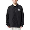 Anta Skateboarding Series Black Unisex Water-Repellent Woven Coach Jacket 172428603-1