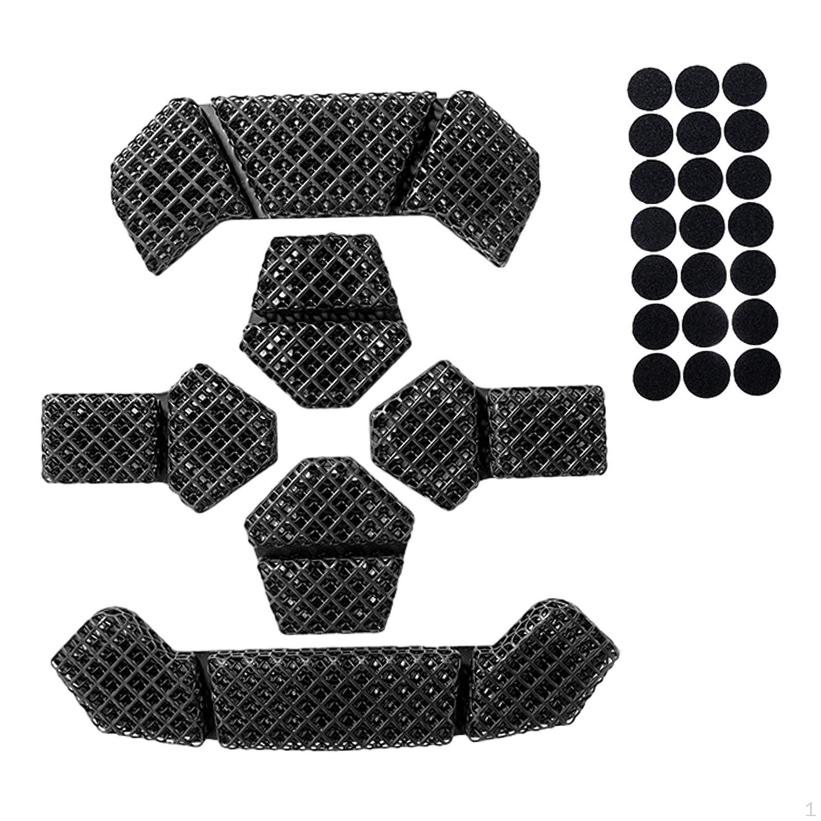 Helmet Pads Foam Padding Kit Buffer Padded Accessory Cushion Universal Inner Pad 6Pcs