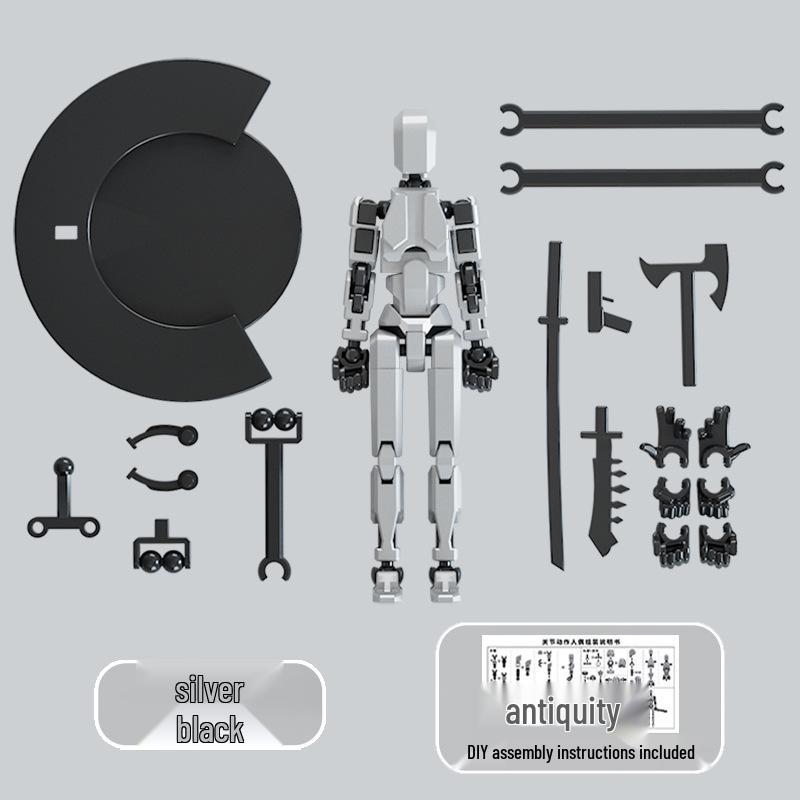 Multi-Joint Posable Robot Mannequin - Decompression Toy