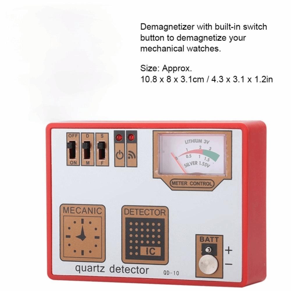 Multifunctional Battery Tester Portable Demagnetizer Watch Repair Tool Movement Detection