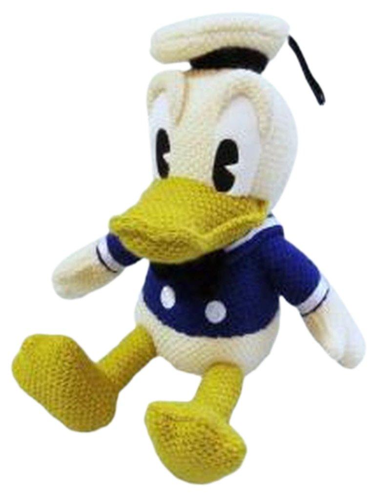 

Вязаная плюшевая игрушка Дисней Дональд S размера