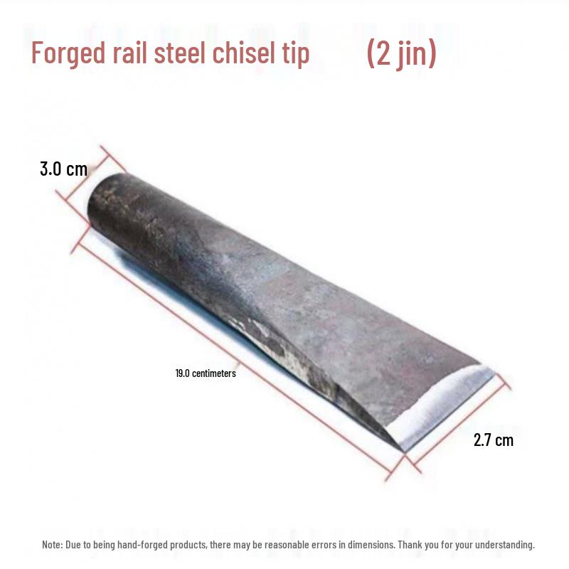 

German Kindling Drill Bit for Wood Splitting - XL All-Steel Pointed Tip