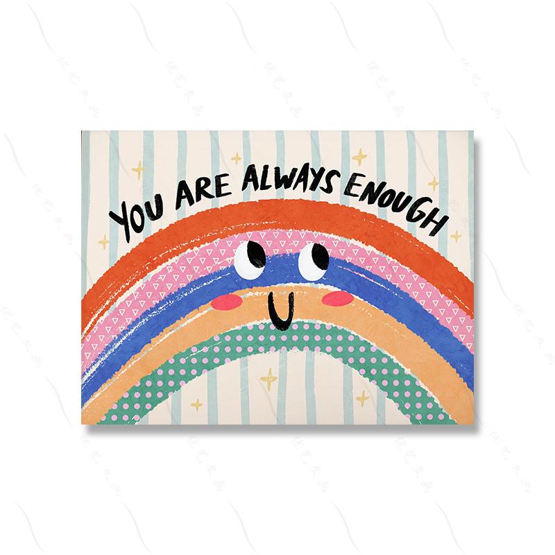 Shooting Heart Print Colorful Star Rainbow Kids Playroom Poster Nursery Toddler Wall Decor Sunshine Quotes Canvas Pictures