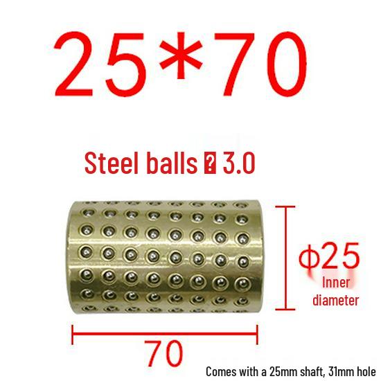 Golden Copper Ball Bearing Cage Mold Guide Bush Holder