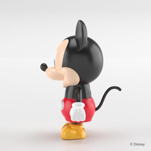 Aoshima Bunka Kyozaisha Rakupura Tokotoko No.DP-01 Disney Character Mickey Color-coded Plastic Model