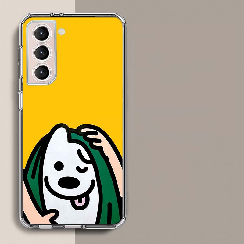 Cute Matsui Art Phone Case For Samsung Galaxy S25 Edge S24 S23 FE S21 S20 S10 Plus S22 S26 Ultra Cover Clear Cases TPU Capa Shel