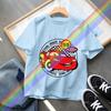 Summer 2026 Summer New Car Lightning McQueen All Matching T-shirt Clothes Around Short-sleeved Boys and Girls