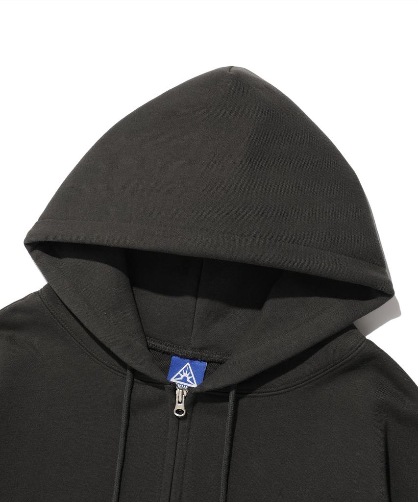 Istkunst G&C Hood Zip Up_Charcoal(Ik2Fsmm482A)