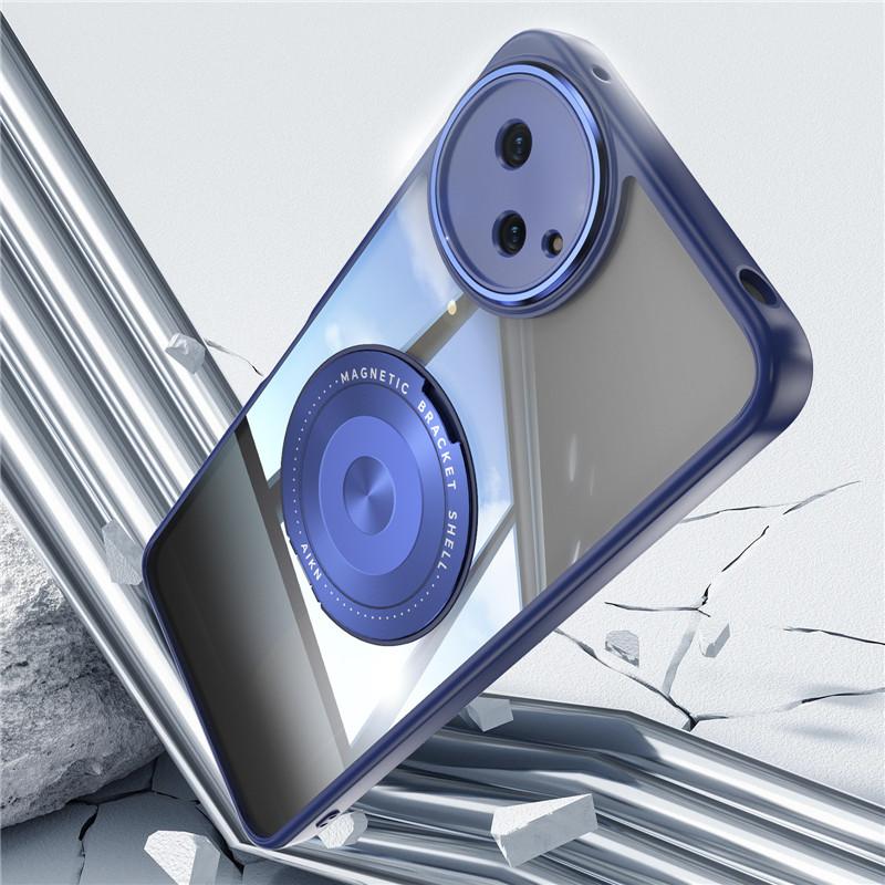 Full Cover Super Anti-drop 360 degrees Rotating Bracket Case With Lens Film For Sharp Aquos Wish 4 Wish4 Back Protection Shell