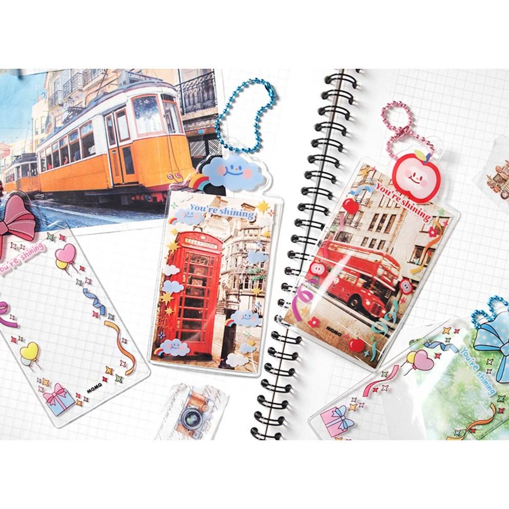 Transparente Fotokartenhülle 2p