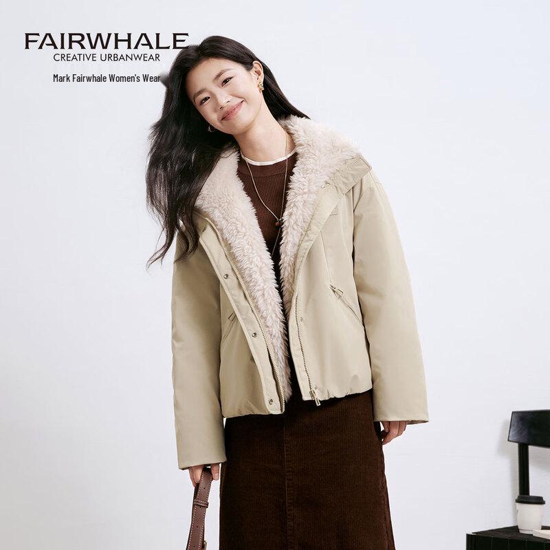 Mark Fairwhale Women's 90% Goose Down Short Parka Jacket