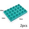 Double Sided Plate Creative Large Particle Double Floors Building Block BasePlate DIY Bricks Compatible Big Size Kid Toy Duploes
