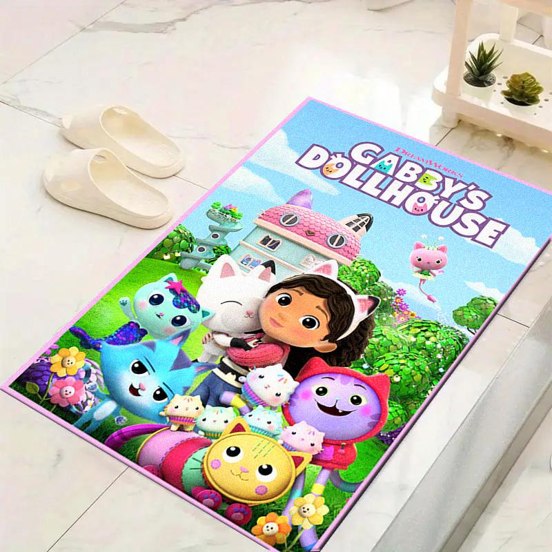 Gabby Dollhouse Carpet Rug for Living Room Bedroom Home Sofa Decoration,Kids play Non-slip Floor Mat