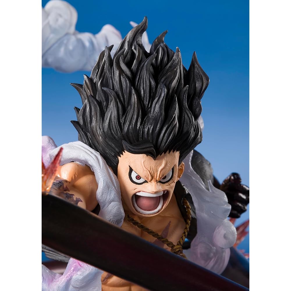 TAMASHII NATIONS FiguartsZERO ONE PIECE [Super Fierce Battle] Monkey D. Luffy Gear 4 -Snake Man King Cobra- (Re-release) Approx. 160mm PVC & ABS Paint