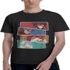 Anime Gurren Lagann T Shirt Boys Cotton O-Neck Tops Summer Casual Short Sleeve Clothes, Black, X-Large