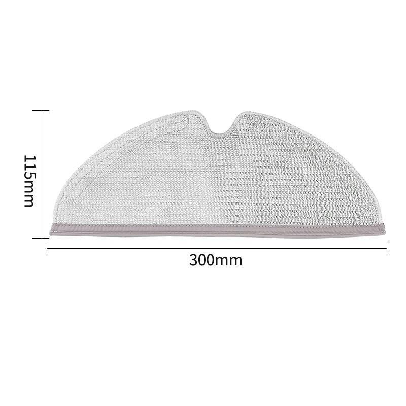 Xiaomi Mijia 1s Roboterstaubsauger Zubehör: Hauptbürste, Seitenbürste, Filter, Mopp, Verbrauchsmaterialien.