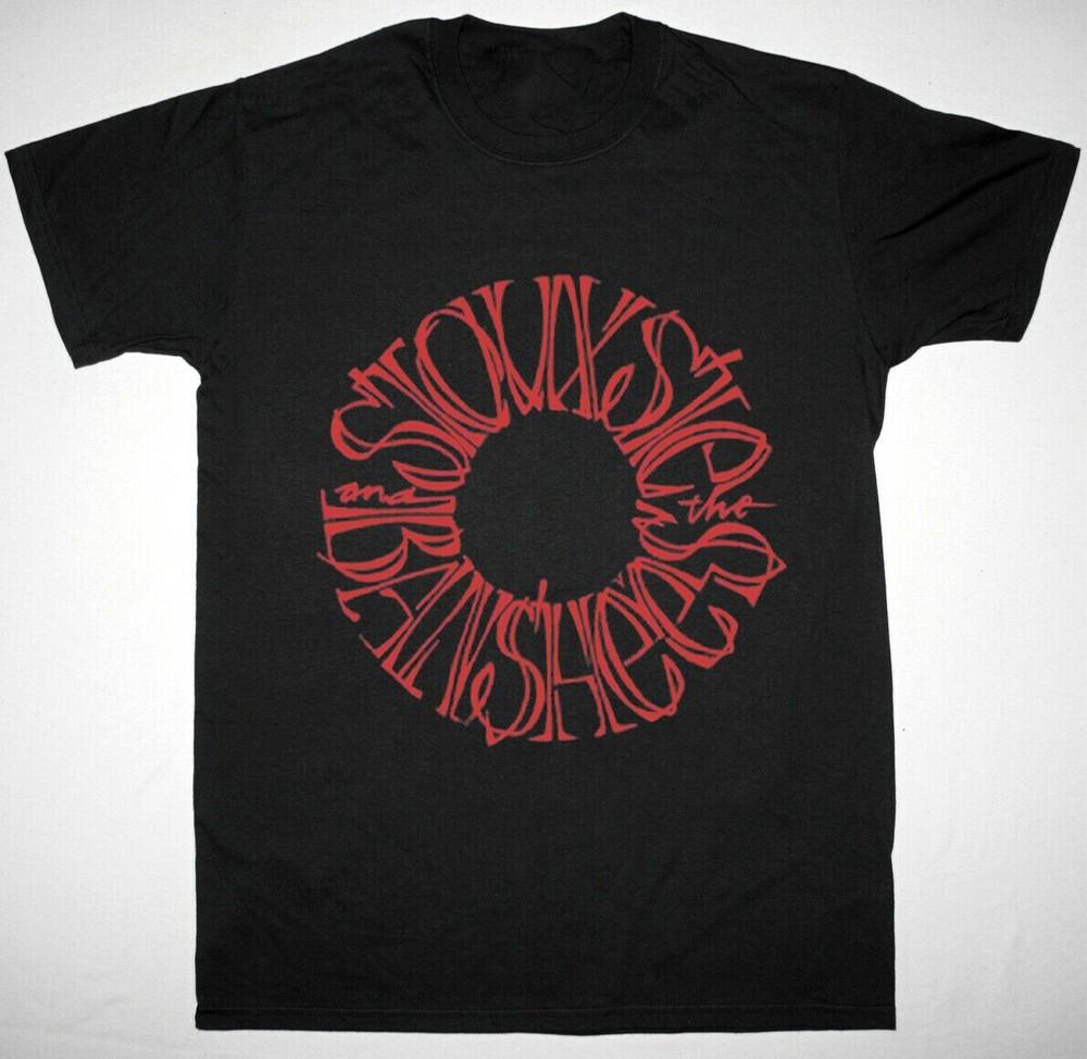 

Siouxsie and the Banshees Мужская футболка Черная футболка Все размеры S-5XL 1F1634 Унисекс футболка L