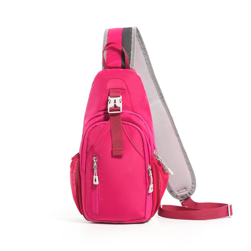 Lightweight Nylon Sling Bag for Men Women Crossbody Chest Backpack Travel Shoulder Purse