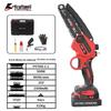 21V Cordless 6-inch Electric Chainsaw CN Plug (adapter Included)