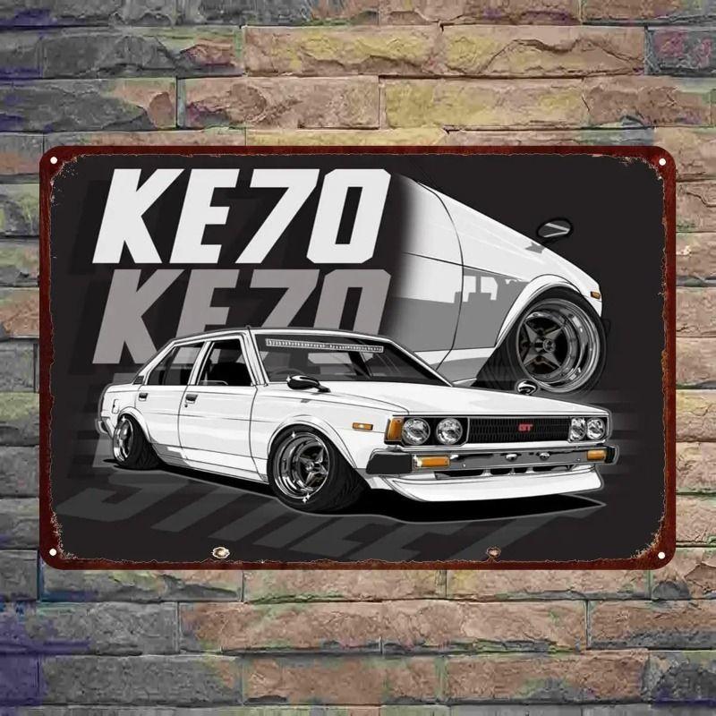 Automotive Metal Decorative Painting for Garages & Auto Shops