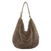 New Solid Plush Velvet Sweet Shoulder Bags Elegant Cute and High-end Tote Bags 2026  Versatile Crossbody Bag for Women