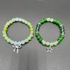 2Pcs/Set Fashion Couple Beads Bracelet Y2k Aesthetics Gifts for Anniversary