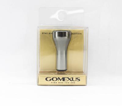 Gomexus A24LTNBK Knob Aluminum Silver 24mm Shimano A , Daiwa S (4282)