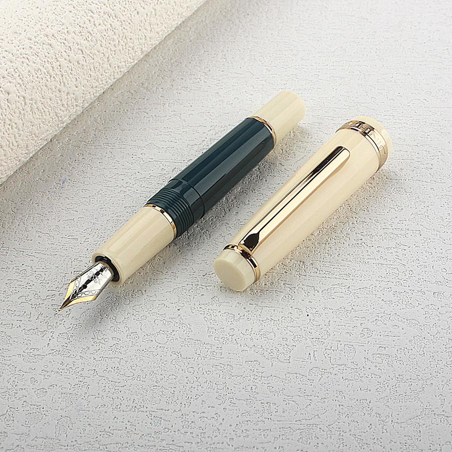 Jinhao 82 Mini Cute Short Portable Pocket Fountain Pen Students Plastic Calligraphy Practice Writing Business Pen Gift