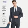 Conjunto de Terno de Negócios Masculino em Mistura de Lã