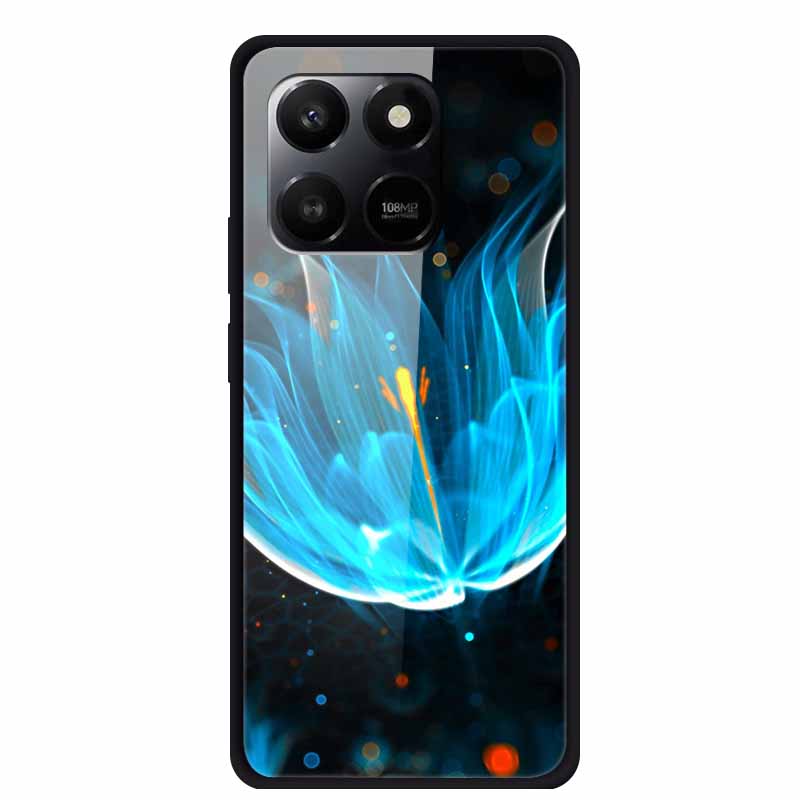6.77" Glass Back Cover For Honor 400 Smart X7d 2025 Case Tempered Glass Case For Honor Play 10T 5G Case Protective Fundas Shells