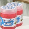 Super Clean Gel Wielokrotnego Użytku Mocny Klej Usuwacz Kurzu do Klawiatury Samochodu Laptopa Nie Kruszący się Klej Slime Wielokrotnego Użytku Czyściący Żel Błoto